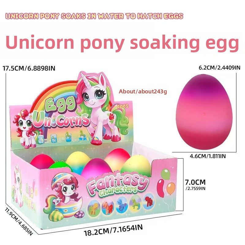 Unicorn Hatching Egg Toy