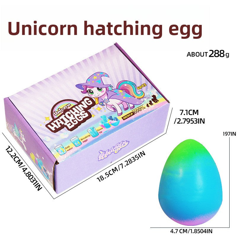 Unicorn Hatching Egg Toy
