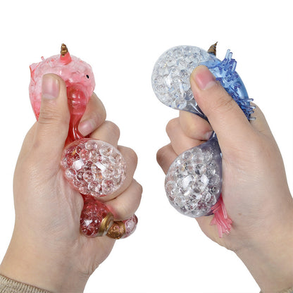 Unicorn Horse Squeeze Stress Relief Luminous Toy