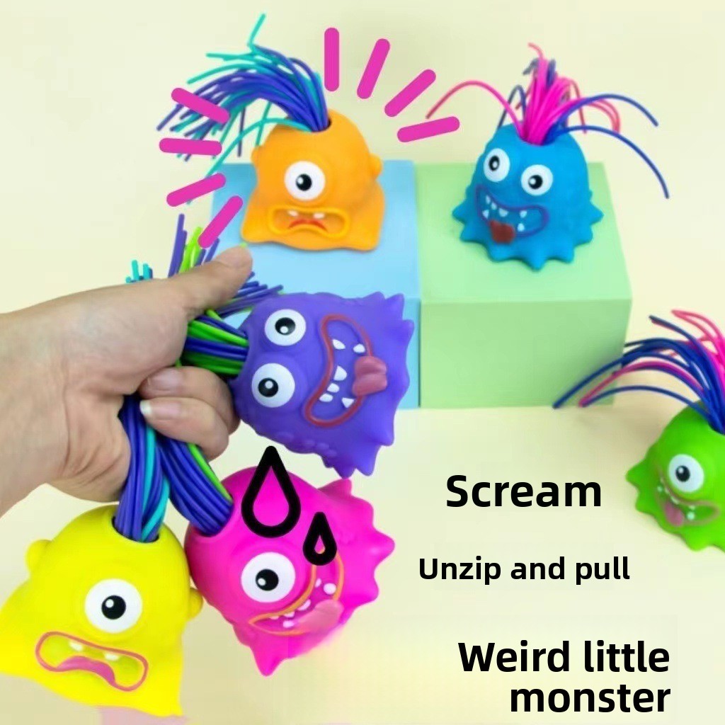 Unique stress-relieving toys