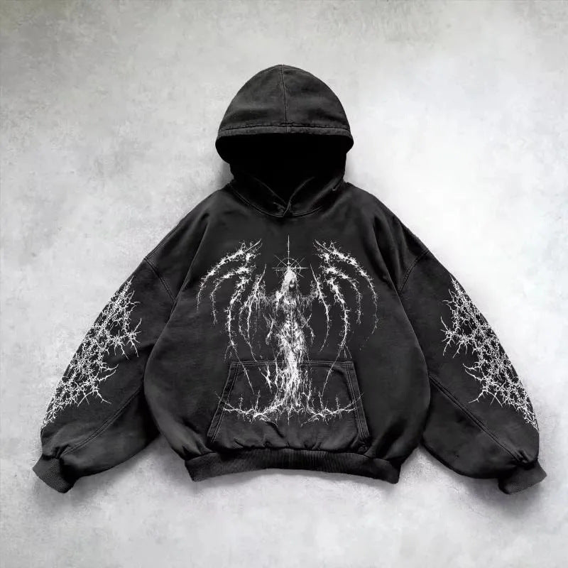 Unisex 3D Printed Hooded Sweatshirt