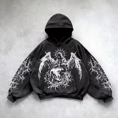 Unisex 3D Printed Hooded Sweatshirt