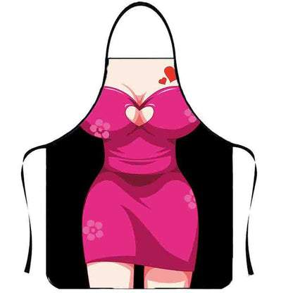 Unisex Cartoon Apron