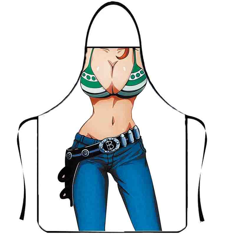 Unisex Cartoon Apron