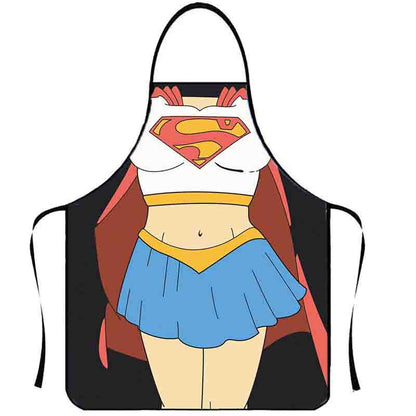 Unisex Cartoon Apron