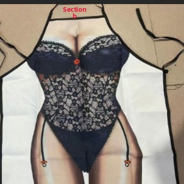 Unisex Cartoon Apron