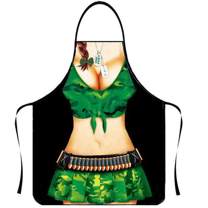 Unisex Cartoon Apron