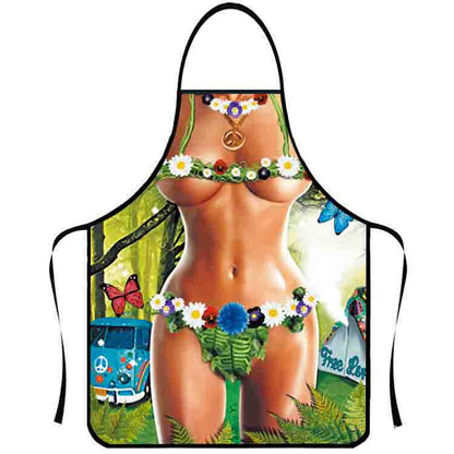 Unisex Cartoon Apron