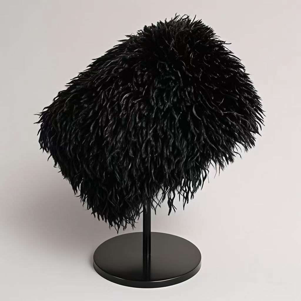 Unisex Festive Winter Wig Cap