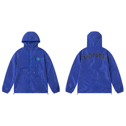Unisex Hooded Sweatshirt Jacket in American Street Style