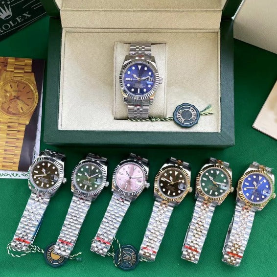 Unisex Stainless Steel Quartz Watch with Waterproof Design