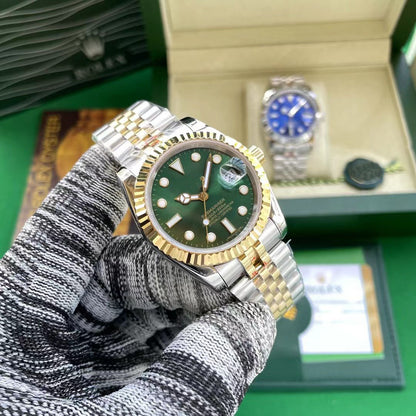 Unisex Stainless Steel Quartz Watch with Waterproof Design