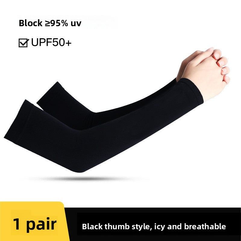 Unisex UV Protection Ice Sleeves for Outdoor Activities