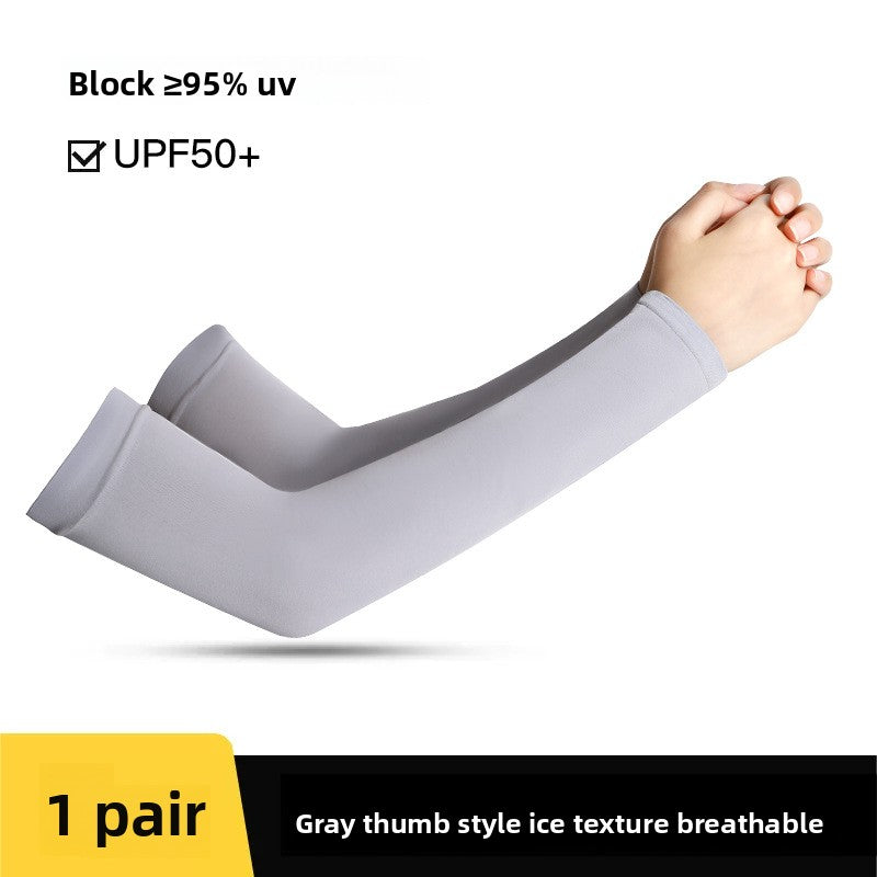 Unisex UV Protection Ice Sleeves for Outdoor Activities