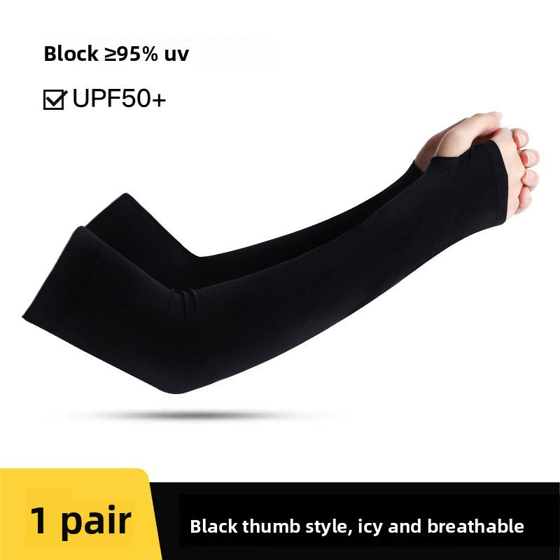 Unisex UV Protection Ice Sleeves for Outdoor Activities