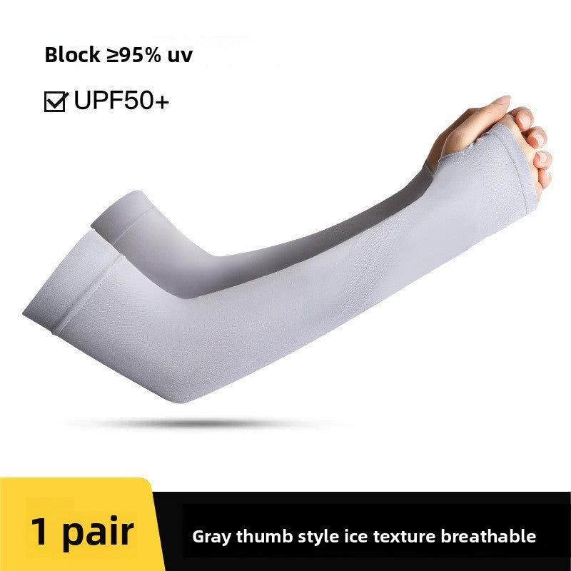 Unisex UV Protection Ice Sleeves for Outdoor Activities