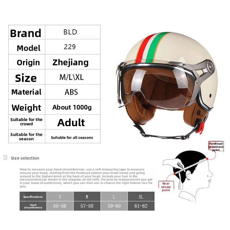 Universal ABS Motorcycle Helmet