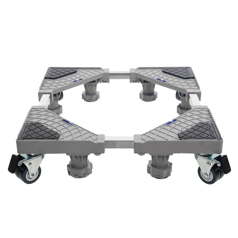 Universal Adjustable Washing Machine Base with Wheels