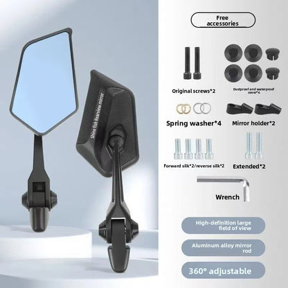 Universal Aluminum Scooter Rearview Mirror