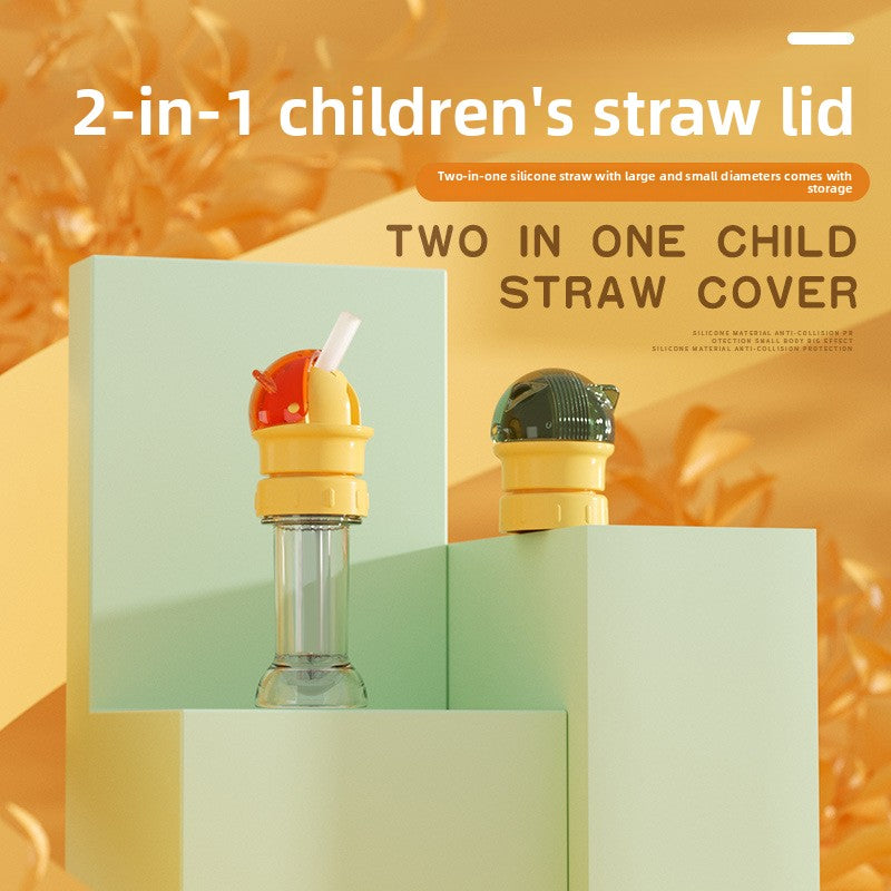 Universal Anti-Choking Silicone Bottle Cap for Children