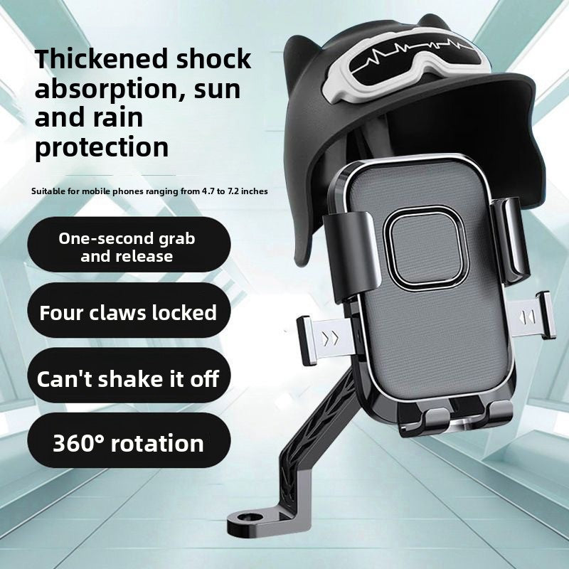 Universal Anti-Shock Phone Mount for Vehicles