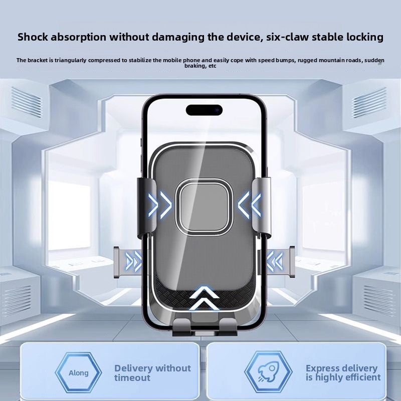 Universal Anti-Shock Phone Mount for Vehicles