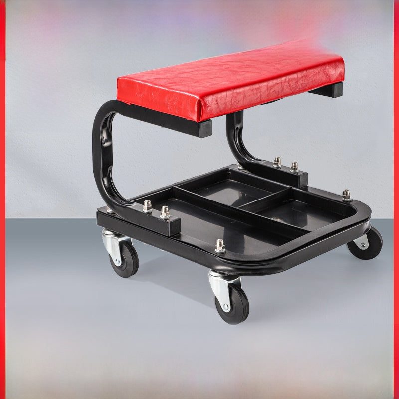 Universal Auto Repair Stool with Tool Tray