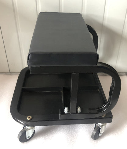 Universal Auto Repair Stool with Tool Tray