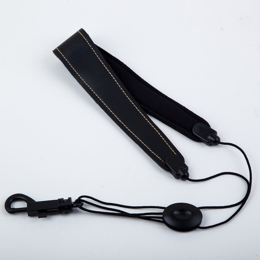 Universal black shoulder strap