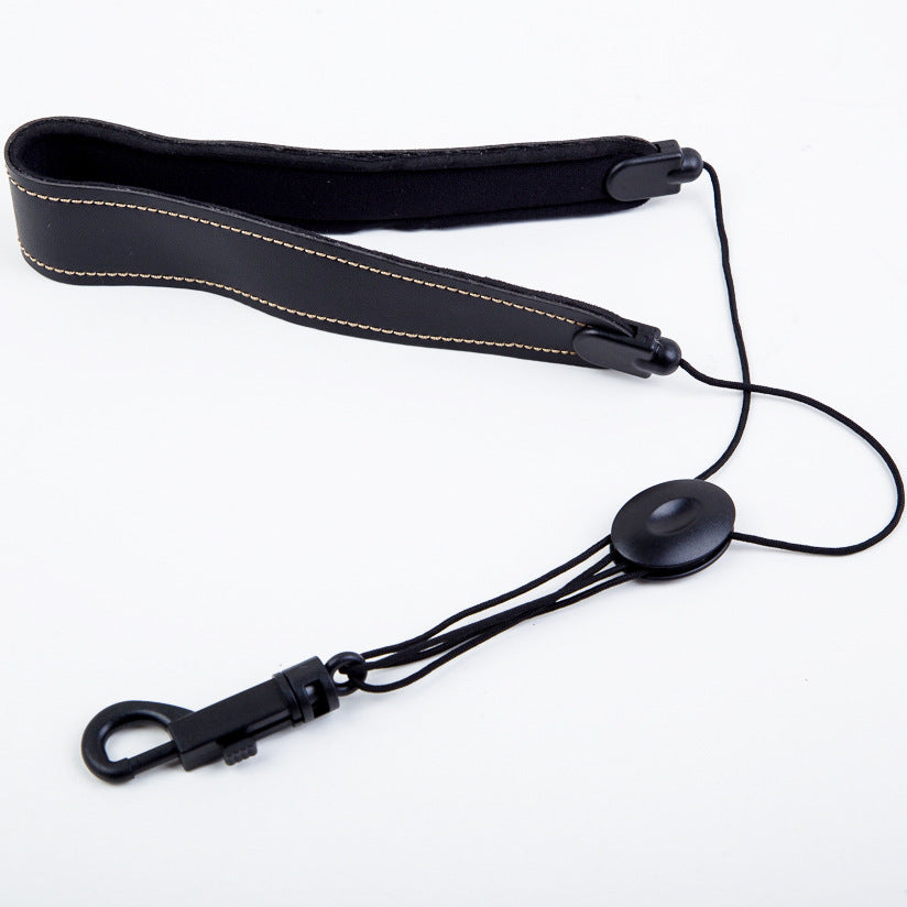 Universal black shoulder strap