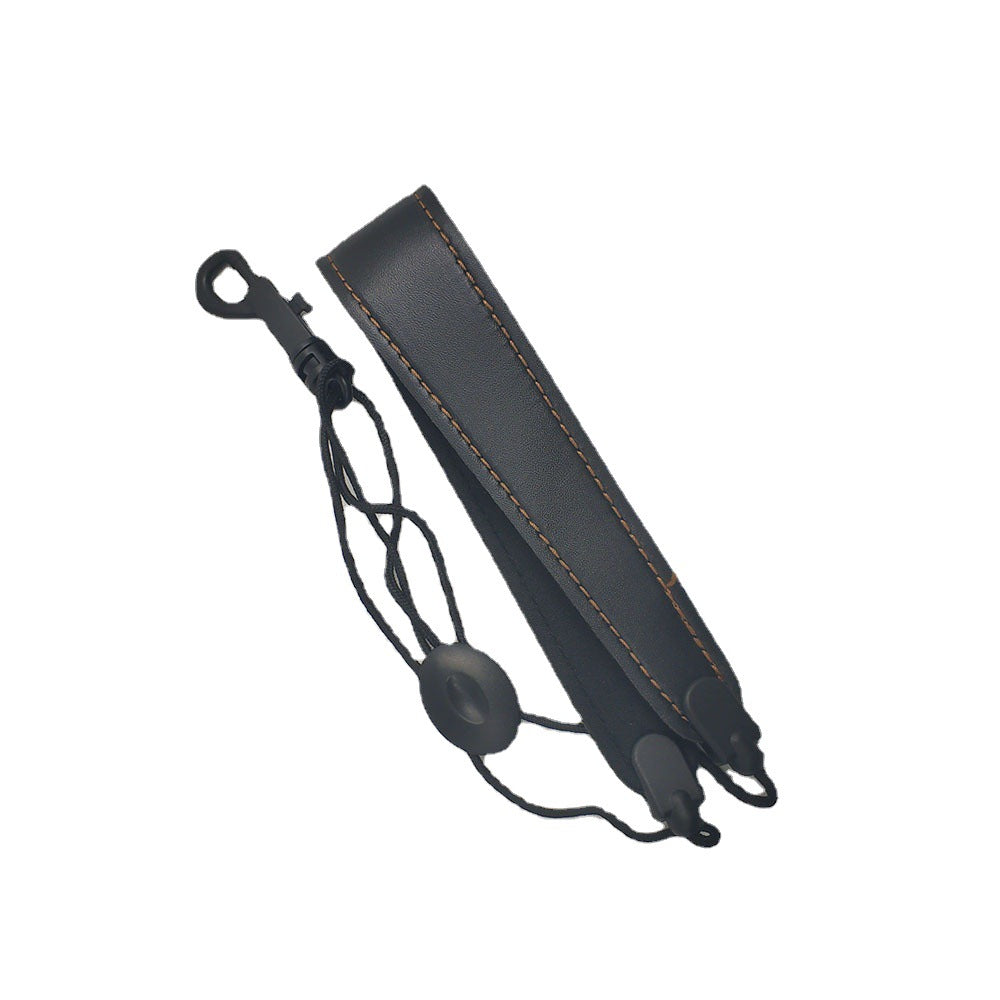 Universal black shoulder strap
