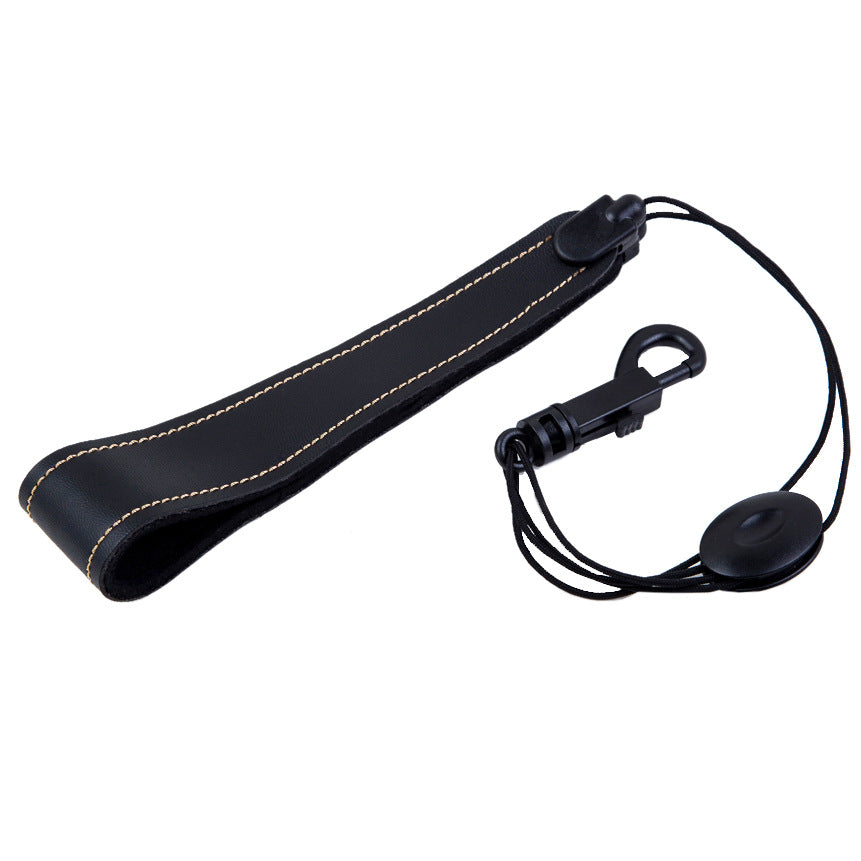 Universal black shoulder strap