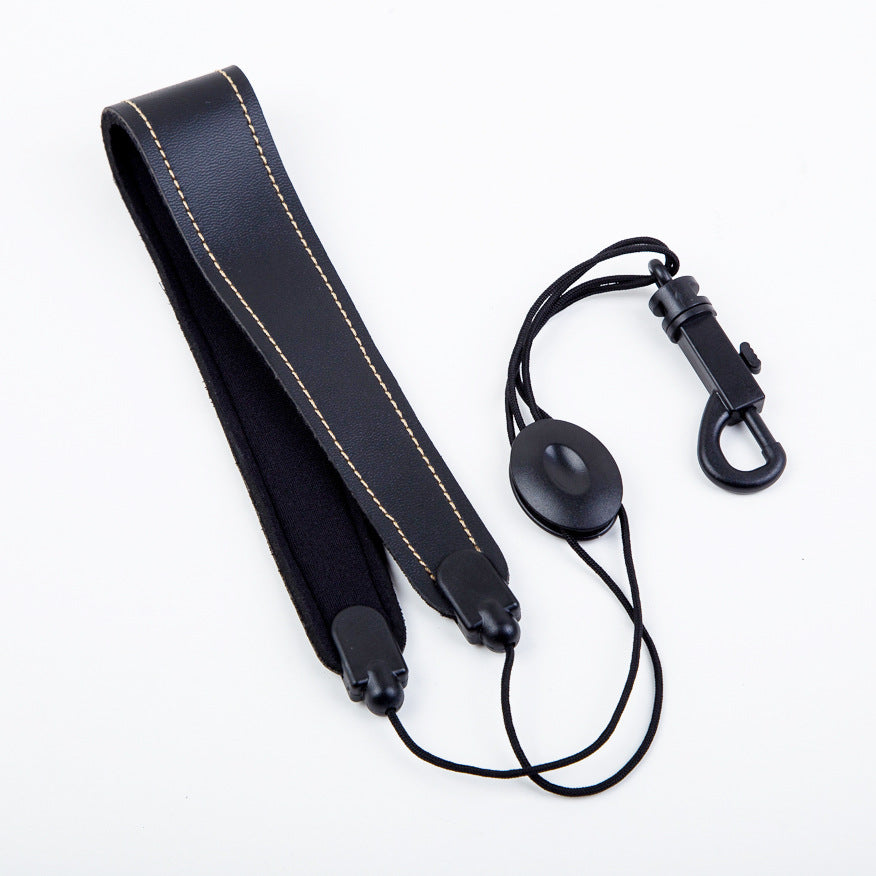 Universal black shoulder strap
