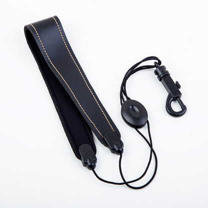 Universal black shoulder strap