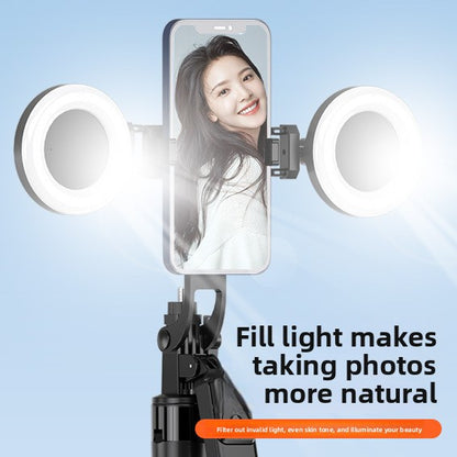 Universal Bluetooth Selfie Stick Tripod with Fill Light