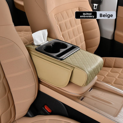 Universal Car Center Console Organizer with Cup Holder