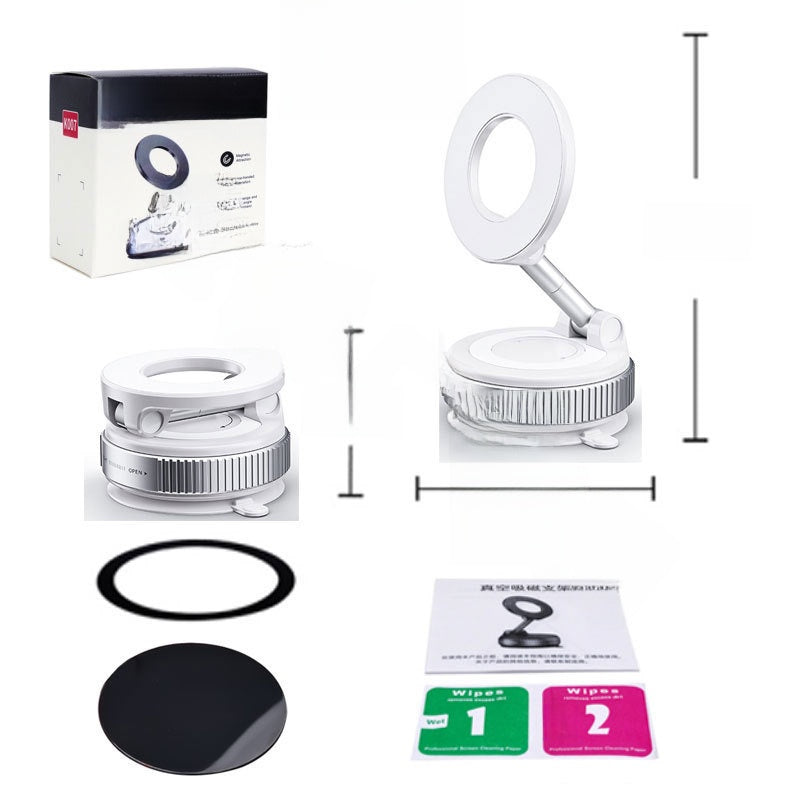 Universal Car Mobile Phone Holder with Magnetic Suction