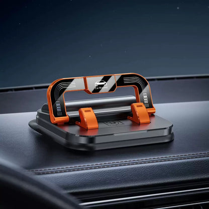 Universal Car Phone Mount with Number Plate Display