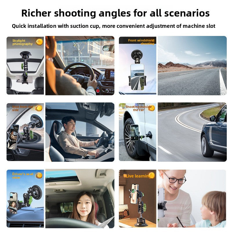 Universal Car Phone Mount with Suction Cup