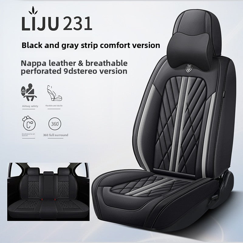 Universal Car Seat Cover Nappa Leather