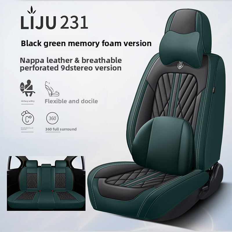 Universal Car Seat Cover Nappa Leather
