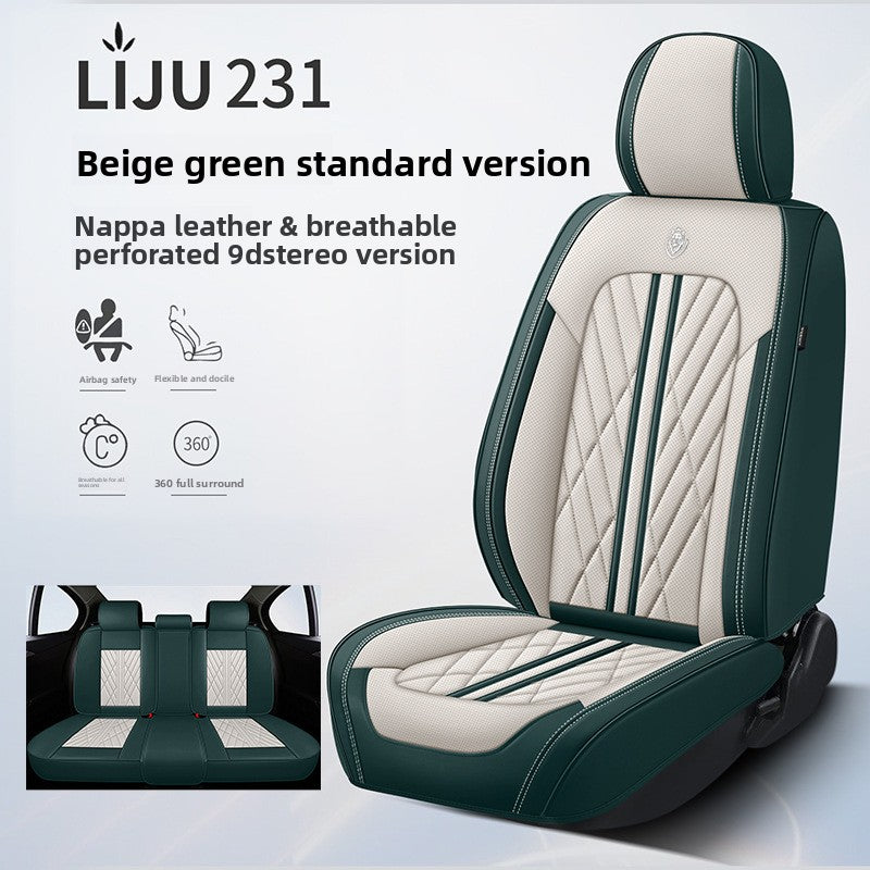 Universal Car Seat Cover Nappa Leather