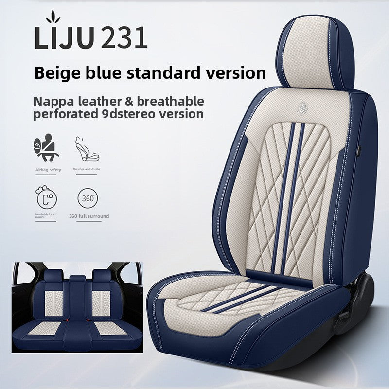 Universal Car Seat Cover Nappa Leather