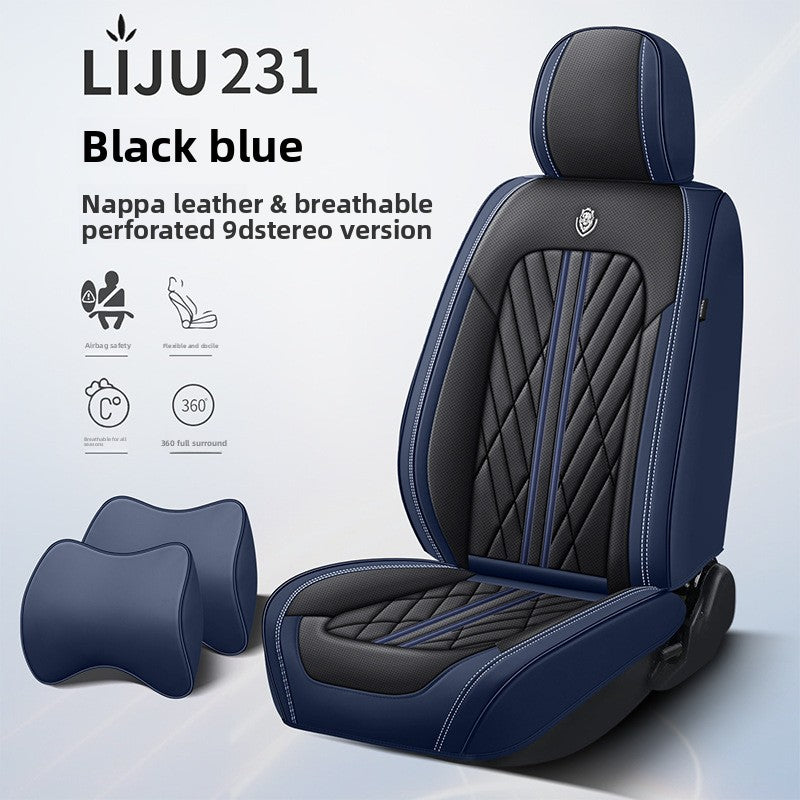 Universal Car Seat Cover Nappa Leather