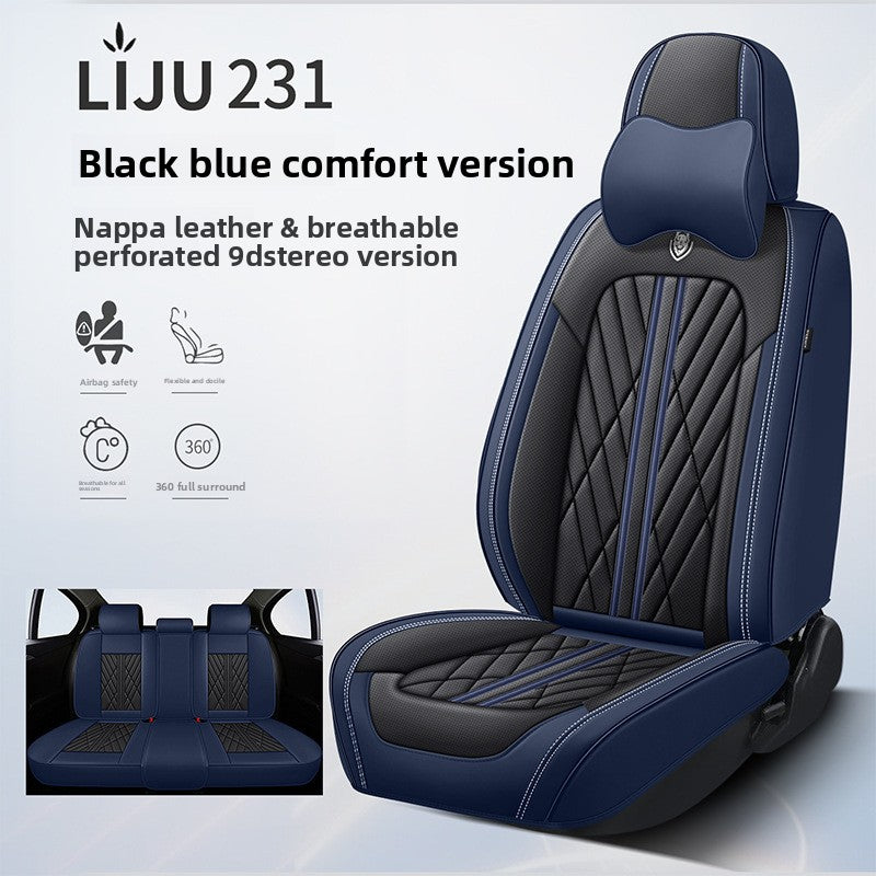 Universal Car Seat Cover Nappa Leather
