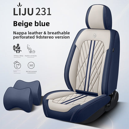 Universal Car Seat Cover Nappa Leather