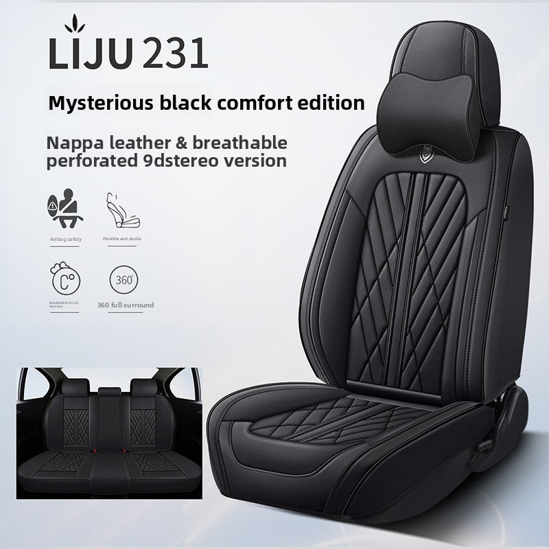 Universal Car Seat Cover Nappa Leather