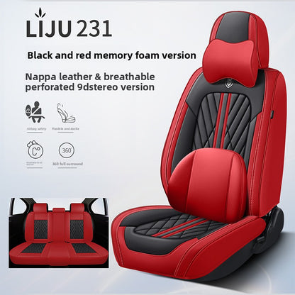 Universal Car Seat Cover Nappa Leather