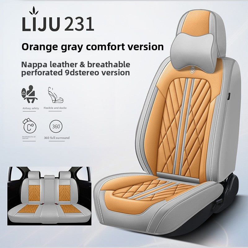 Universal Car Seat Cover Nappa Leather