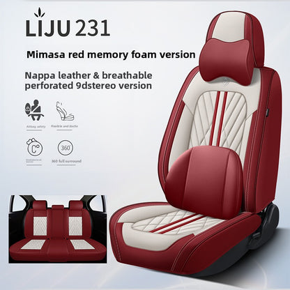 Universal Car Seat Cover Nappa Leather